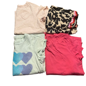 Girls mixed lot of tee shirts - size large (10-12)